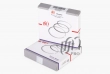Комплект поршневых колец BMW M40B16-B18, M20B25-B27 d84.0 1.5-1.75-3 STD photo 7 United Motors Pro